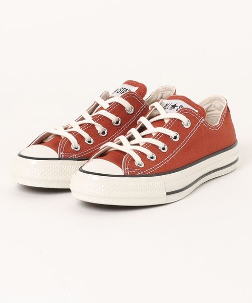 CONVERSE(コンバース)の「【CONVERSE】ALL STAR AGED CL OX(スニーカー・メンズ・オレンジ/グレー/グレイッシュブルー・6.5/8.5/8/9/9.5/4/4.5/5/5.5)」の1枚目の写真
