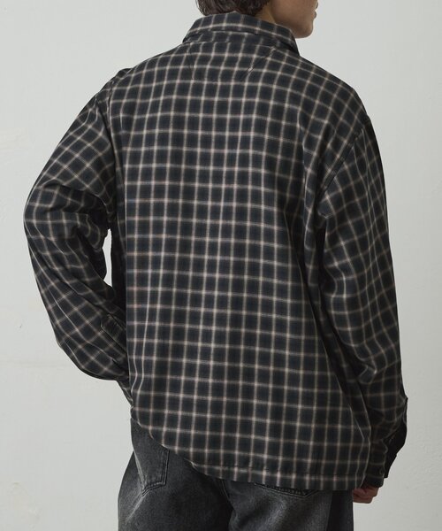 COLONY 2139（コロニートゥーワンスリーナイン）の「アソートチェックシャツ（シャツ/ブラウス・メンズ・ブラック系その他2/ブラック系その他/サックスブルー/ブラウン・LARGE/MEDIUM）」の7枚目の写真