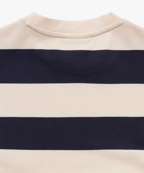 LACOSTE(ラコステ)の「テクスチャーロゴ ボーダーロングスリーブTシャツ(Tシャツ/カットソー・メンズ・アイボリー/イエロー/ダークグレー・4/3/2/5)」の14枚目の写真