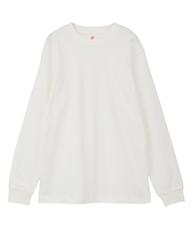 【Hanes/ヘインズ】クルーネックスムースロングスリーブ