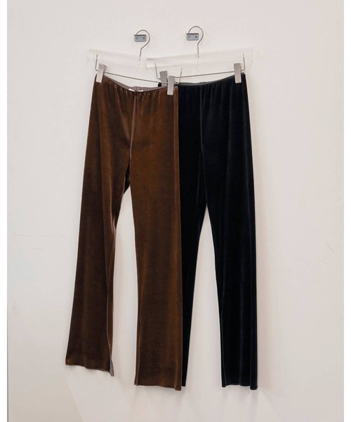TODAYFUL(トゥデイフル)の「Velour Slit Leggings 12620703(その他パンツ・レディース・ブラック/ブラウン・38/36)」の13枚目の写真