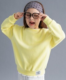 DRC branshes（ディーアールシーブランシェス）の「【WEB限定 DRC 裏起毛】配色ステッチトレーナー（スウェット）」
