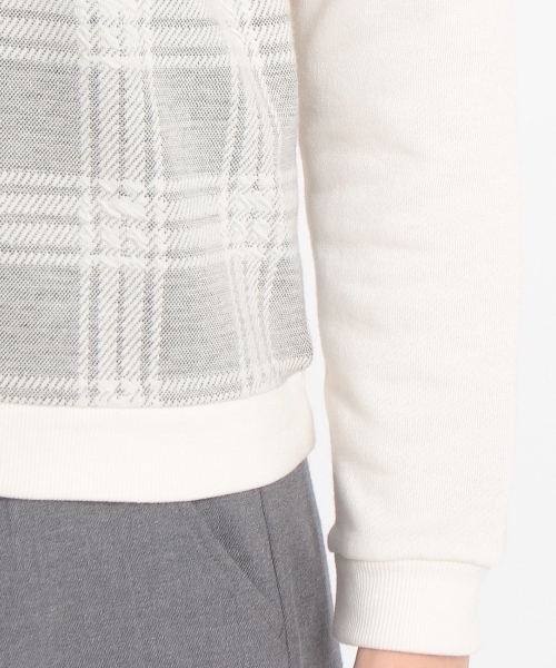 THE EMPORIUM（ジエンポリアム）の「シャヅ付きプルオーバー（Tシャツ/カットソー・レディース・ホワイト/グリーン/グレー/ブルー・38/40）」の7枚目の写真