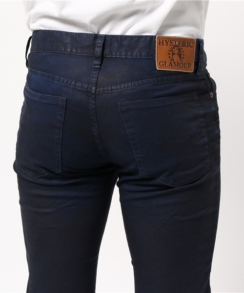 HYSTERIC GLAMOUR（ヒステリックグラマー）の「UIC加工Sデニム スリムPT（デニムパンツ・メンズ・インディゴブルー・32inch/30inch/29inch/28inch/34inch/31inch）」の6枚目の写真