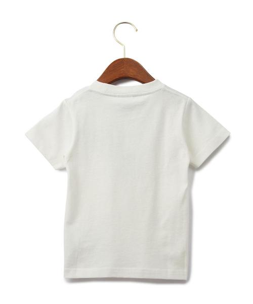 Champion（チャンピオン）の「【Champion(チャンピオン)】 ロゴシシュウ ショートスリーブ Tシャツ◆（Tシャツ/カットソー・キッズ・ホワイト/グレー/コバルトブルー・100cm/110cm/130cm/120cm）」の10枚目の写真