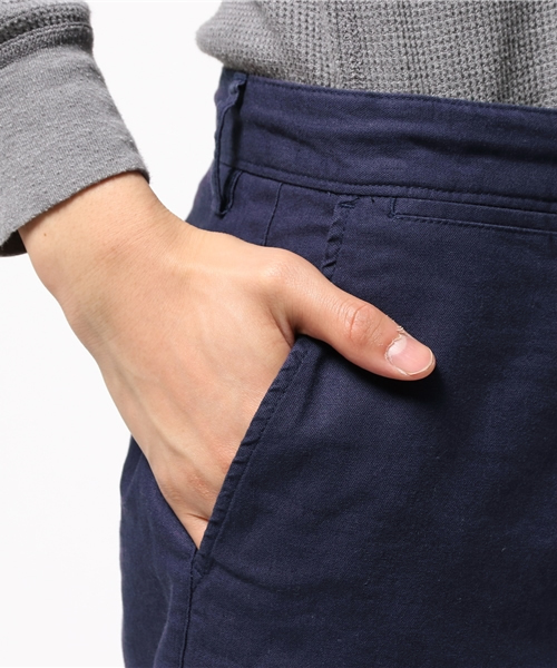 WEGO（ウィゴー）の「WEGO/綿麻カラーショーツ（その他パンツ・メンズ・サックスブルー/ライトピンク/ネイビー/ホワイト・MEDIUM/LARGE）」の13枚目の写真