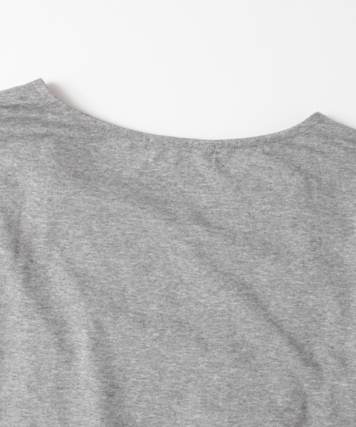 URBAN RESEARCH（アーバンリサーチ）の「UR レースアップTシャツ（Tシャツ/カットソー・レディース・トップグレー/グリーン/ブラック・FREE）」の11枚目の写真