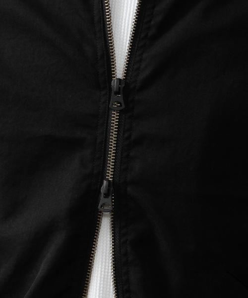 BEAUTY&YOUTH UNITED ARROWS（ビューティーアンドユースユナイテッドアローズ）の「BY ∴ ツイル MA-1◆（MA-1・メンズ・ブラック/オリーブ・MEDIUM/SMALL/X-LARGE/LARGE）」の11枚目の写真