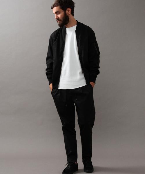 BEAUTY&YOUTH UNITED ARROWS（ビューティーアンドユースユナイテッドアローズ）の「BY ∴ ツイル MA-1◆（MA-1・メンズ・ブラック/オリーブ・MEDIUM/SMALL/X-LARGE/LARGE）」の14枚目の写真