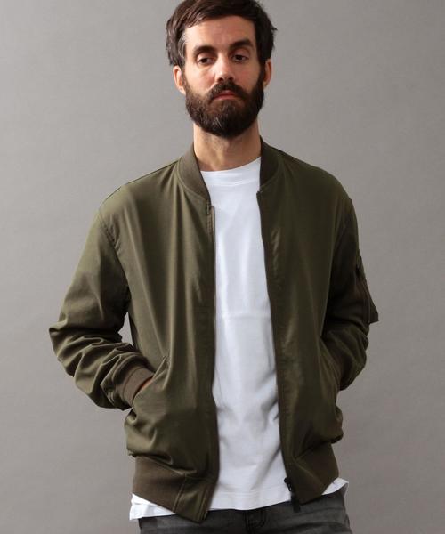 BEAUTY&YOUTH UNITED ARROWS（ビューティーアンドユースユナイテッドアローズ）の「BY ∴ ツイル MA-1◆（MA-1・メンズ・ブラック/オリーブ・MEDIUM/SMALL/X-LARGE/LARGE）」の15枚目の写真