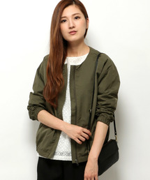 LBC | ノーカラーブルゾン(ブルゾン)