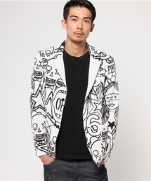 maxsix�i�}�b�N�X�V�b�N�X�j�́u[maxsix / �}�b�N�X�V�b�N�X] Nit Jacket POP Stars�i�e�[���[�h�W���P�b�g�j�v