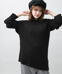 DISPARK/アシンメトリーニット