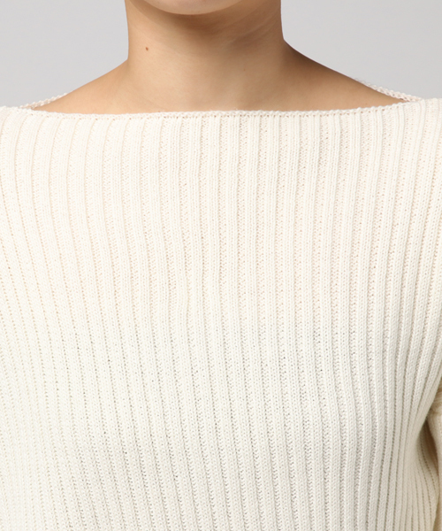 WEGO(ウィゴー)の「DISPARK/アシンメトリーニット(ニット/セーター・レディース・ブラック/イエロー/レッド/ホワイト・FREE)」の20枚目の写真