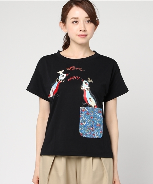 TSUMORI CHISATO（ツモリチサト）の「ハッピーバードワッペンT（T