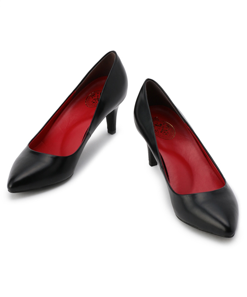 GUILD PRIME(ギルドプライム)の「【GUILD PRIME】WOMENS ポインテッドトゥパンプス(パンプス・レディース・イエロー/ブラック・24.5cm/23.5cm/22.5cm)」の2枚目の写真