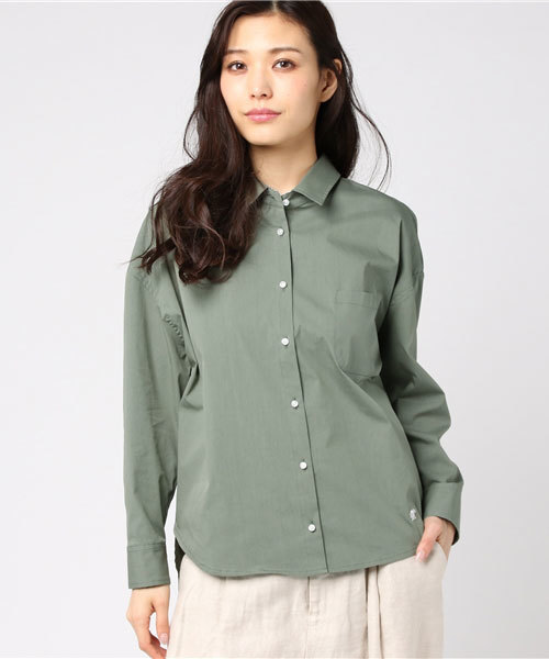 LOVELESS（ラブレス）の「【LOVELESS】WOMENS オーバーサイズシャツ（シャツ/ブラウス・レディース・カーキ/ホワイト・36/34）」の17枚目の写真
