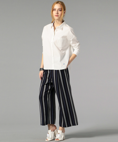 LOVELESS（ラブレス）の「【LOVELESS】WOMENS オーバーサイズシャツ（シャツ/ブラウス・レディース・カーキ/ホワイト・36/34）」の14枚目の写真