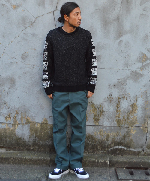 SURF/BRAND（サーフブランド）の「SURF/BRAND/サーフブランド CHOOSE RPT KNIT（ニット/セーター・メンズ・ベージュ/ブラック・L/M/S）」の12枚目の写真