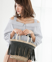fifth | フリンジかごバッグ(かごバッグ)