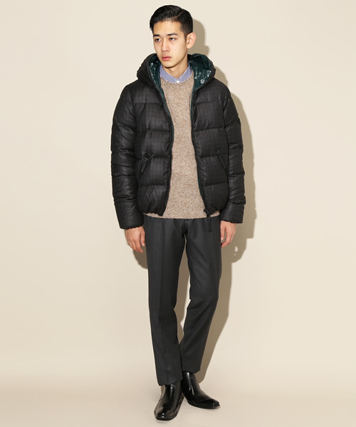 martinique（マルティニーク）の「DUVETICA / Dionisio-wool（ダウンジャケット/コート・メンズ・チャコールグレー/グレー・44/46/48）」の3枚目の写真