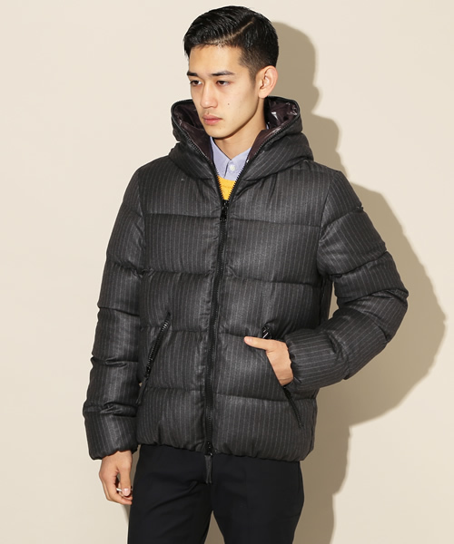 martinique（マルティニーク）の「DUVETICA / Dionisio-wool（ダウンジャケット/コート・メンズ・チャコールグレー/グレー・44/46/48）」の11枚目の写真