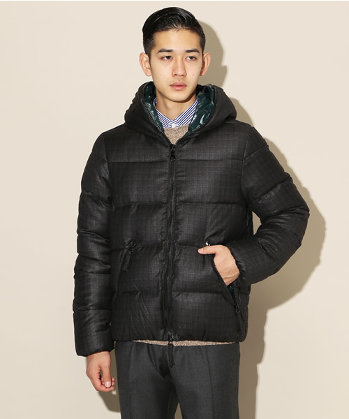 martinique（マルティニーク）の「DUVETICA / Dionisio-wool（ダウンジャケット/コート・メンズ・チャコールグレー/グレー・44/46/48）」の12枚目の写真