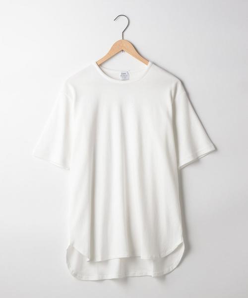 coen（コーエン）の「コットンスムースラウンドTシャツ（Tシャツ/カットソー・メンズ・ホワイト/ライトグレー・X-LARGE/LARGE/MEDIUM/SMALL）」の11枚目の写真