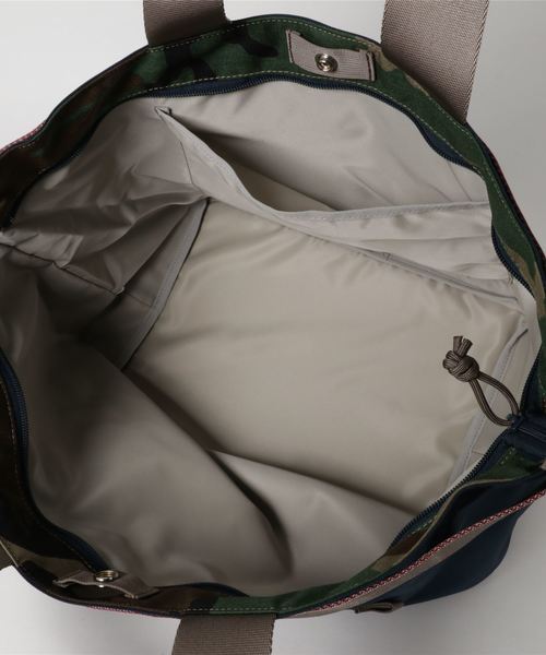 BRIEFING(ブリーフィング)の「NYLON TOTE M / ナイロン トート M(トートバッグ・レディース・アーミー/ベージュ/レオパード/マスタード/ブラック/ブラック系その他/ブルー系その他・FREE/SMALL)」の10枚目の写真