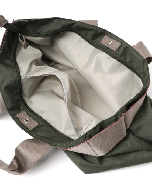 BRIEFING(ブリーフィング)の「NYLON TOTE M / ナイロン トート M(トートバッグ・レディース・アーミー/ベージュ/レオパード/マスタード/ブラック/ブラック系その他/ブルー系その他・FREE/SMALL)」の12枚目の写真