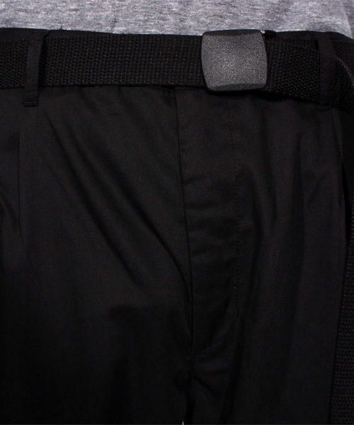 ８(eight)（エイト）の「ライン入り アンクルパンツ ワイド サルエルパンツ（スラックス・メンズ・ブラック/グレー・MEDIUM/LARGE）」の7枚目の写真