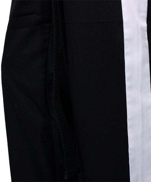 ８(eight)（エイト）の「ライン入り アンクルパンツ ワイド サルエルパンツ（スラックス・メンズ・ブラック/グレー・MEDIUM/LARGE）」の11枚目の写真