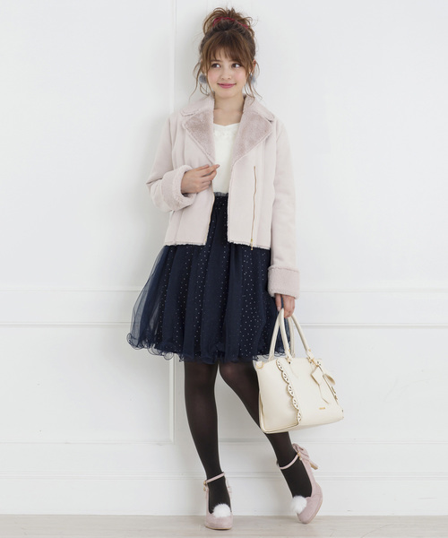 LODISPOTTO（ロディスポット）の「フェアリーエトワール★チュールスカート（スカート・レディース・ホワイト/ネイビー・MEDIUM）」の12枚目の写真