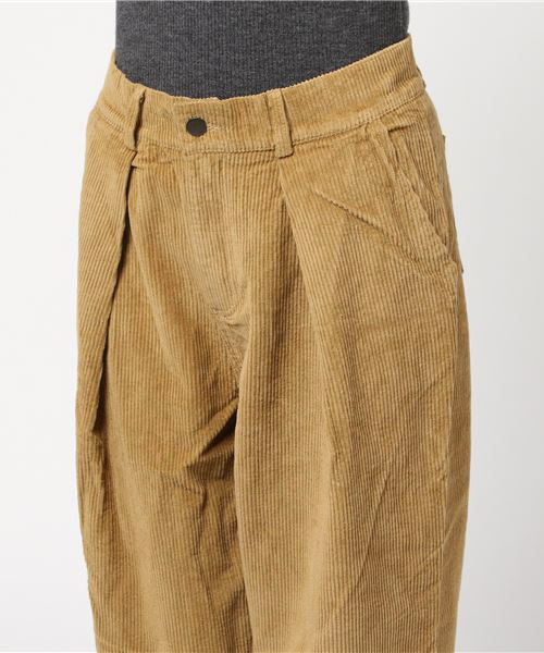 MERLOT（メルロー）の「コーデュロイタックワイドパンツ2396（その他パンツ・レディース・ネイビー/オフホワイト/イエロー/モカ・FREE）」の19枚目の写真