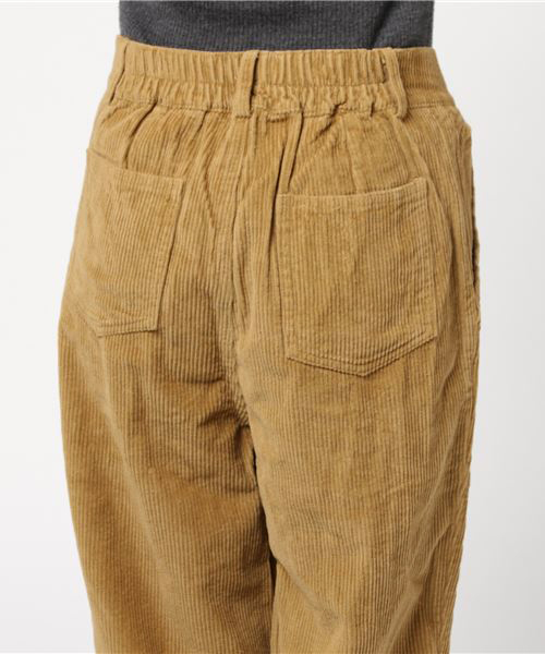 MERLOT（メルロー）の「コーデュロイタックワイドパンツ2396（その他パンツ・レディース・ネイビー/オフホワイト/イエロー/モカ・FREE）」の15枚目の写真