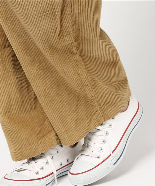 MERLOT（メルロー）の「コーデュロイタックワイドパンツ2396（その他パンツ・レディース・ネイビー/オフホワイト/イエロー/モカ・FREE）」の9枚目の写真