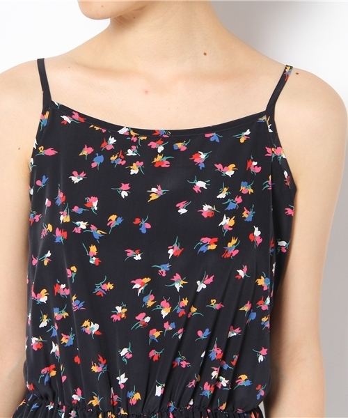Khaju(カージュ)の「Khaju:フラワーキャミマキシワンピース(ワンピース・レディース・ブラック/ネイビー・ONE SIZE)」の8枚目の写真