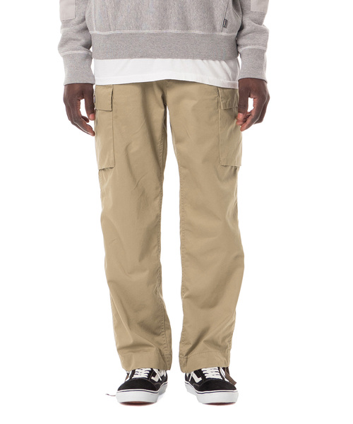 Sandinista（サンディニスタ）の「Linen Easy Fit Cargo Pants / リネンカーゴパンツ（カーゴパンツ・メンズ・ネイビー/カーキ/オリーブ・LARGE/MEDIUM/SMALL）」の3枚目の写真