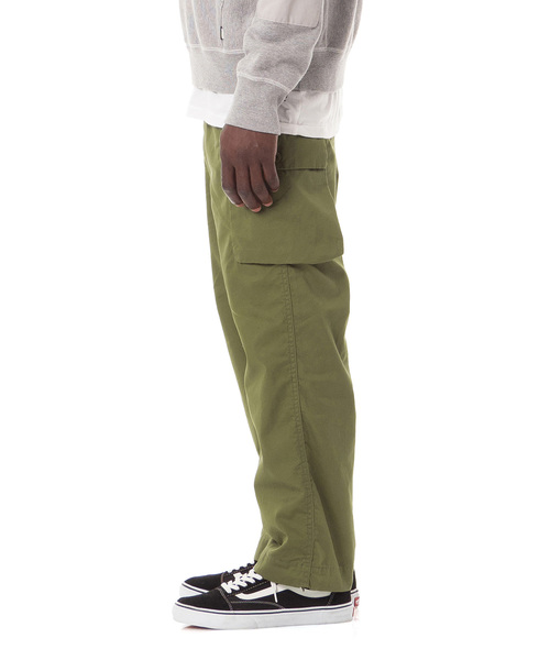 Sandinista（サンディニスタ）の「Linen Easy Fit Cargo Pants / リネンカーゴパンツ（カーゴパンツ・メンズ・ネイビー/カーキ/オリーブ・LARGE/MEDIUM/SMALL）」の10枚目の写真