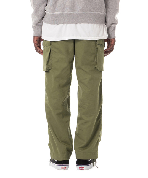 Sandinista（サンディニスタ）の「Linen Easy Fit Cargo Pants / リネンカーゴパンツ（カーゴパンツ・メンズ・ネイビー/カーキ/オリーブ・LARGE/MEDIUM/SMALL）」の9枚目の写真