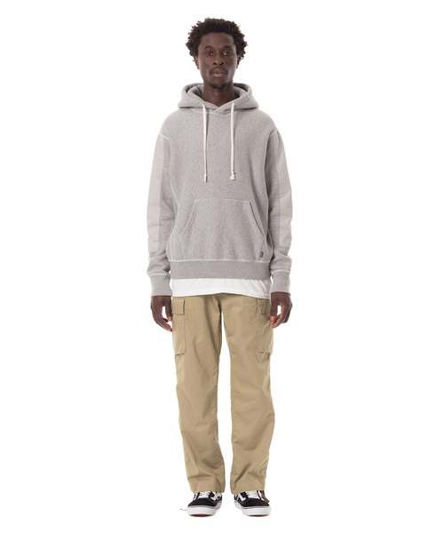 Sandinista（サンディニスタ）の「Linen Easy Fit Cargo Pants / リネンカーゴパンツ（カーゴパンツ・メンズ・ネイビー/カーキ/オリーブ・LARGE/MEDIUM/SMALL）」の8枚目の写真