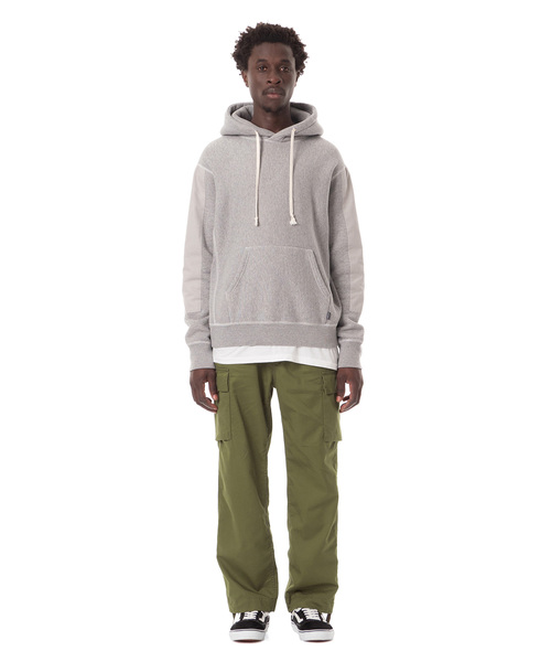 Sandinista（サンディニスタ）の「Linen Easy Fit Cargo Pants / リネンカーゴパンツ（カーゴパンツ・メンズ・ネイビー/カーキ/オリーブ・LARGE/MEDIUM/SMALL）」の6枚目の写真
