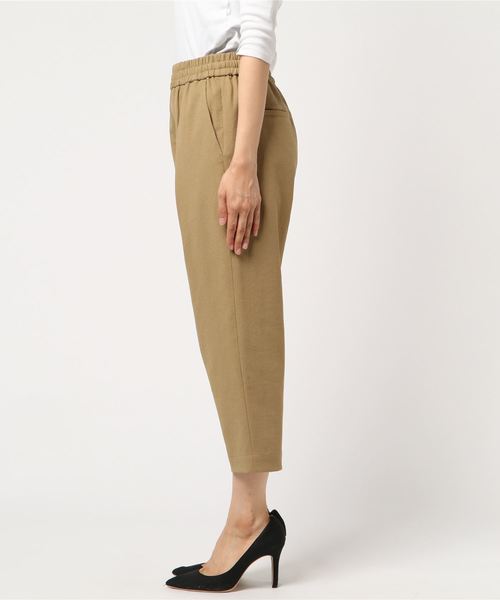 Munich(ミューニック)の「Munich(ミューニック)CROPPED PANTS/クロップドパンツ(その他パンツ・レディース・ホワイト/キャメル・SMALL/X-SMALL)」の3枚目の写真