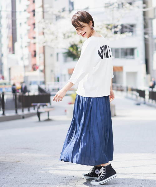 CONVERSE ALL STAR（コンバースオールスター）の「【CONVERSE/コンバース】オールスター100カラーズ/ハイカットスニーカー（スニーカー・レディース・ホワイト/ブラック・23.5cm/24.5cm/24）」の7枚目の写真