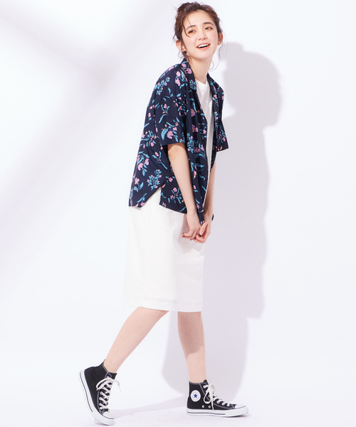 CONVERSE ALL STAR（コンバースオールスター）の「【CONVERSE/コンバース】オールスター100カラーズ/ハイカットスニーカー（スニーカー・レディース・ホワイト/ブラック・23.5cm/24.5cm/24）」の6枚目の写真