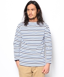 SAINT JAMES / セントジェームス: OUESSANT 4R L/S / ボーダーカットソー