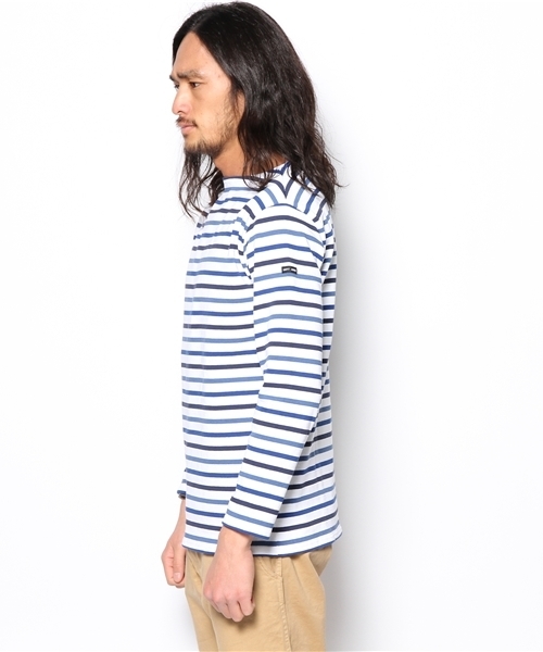 JOURNAL STANDARD(ジャーナルスタンダード)の「SAINT JAMES / セントジェームス: OUESSANT 4R L/S / ボーダーカットソー(Tシャツ/カットソー・メンズ・レッド/ブルー系その他・4/3)」の4枚目の写真