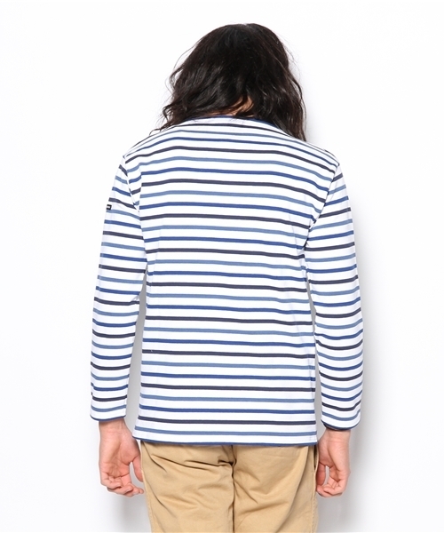 JOURNAL STANDARD(ジャーナルスタンダード)の「SAINT JAMES / セントジェームス: OUESSANT 4R L/S / ボーダーカットソー(Tシャツ/カットソー・メンズ・レッド/ブルー系その他・4/3)」の5枚目の写真