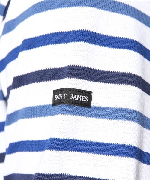 JOURNAL STANDARD(ジャーナルスタンダード)の「SAINT JAMES / セントジェームス: OUESSANT 4R L/S / ボーダーカットソー(Tシャツ/カットソー・メンズ・レッド/ブルー系その他・4/3)」の8枚目の写真