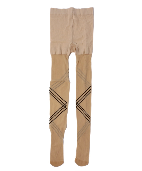 proef(プロエフ)の「【proef】cross(タイツ/ストッキング・レディース・ブラック/ホワイト/ターコイズブルー・LARGE/MEDIUM)」の11枚目の写真